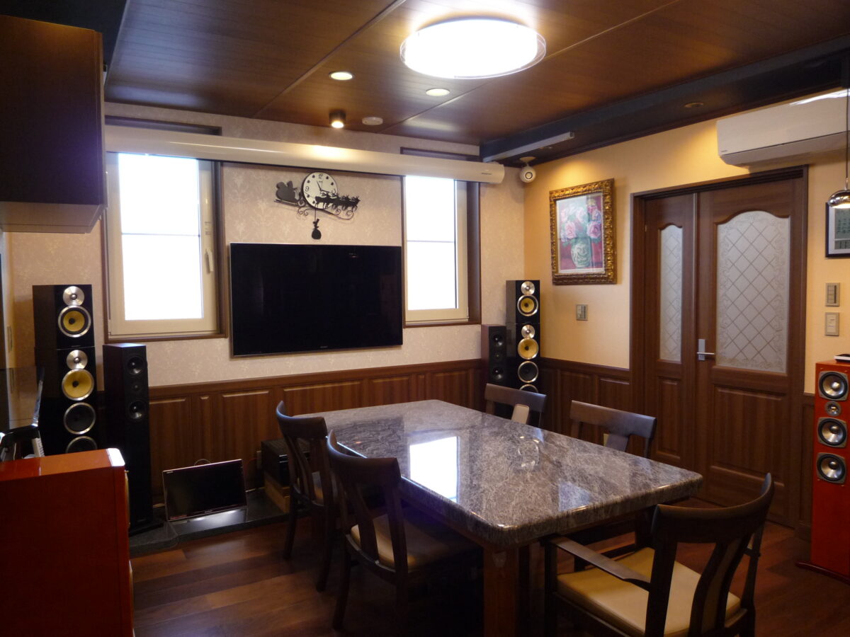 趣味を楽しむ家